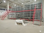 Стеллаж мезонинный для хранения товаров на полках, 100 кг. на полке