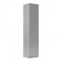 Шкаф колонка с глухой дверью, цвет: серый Размеры ШxГхВ: 386х359х1815 мм