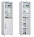 Шкаф медицинский МД 1 1657/SG. ВхШхГ, мм: 1655x570x320  Вес, кг: 29