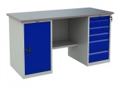 Верстак Profi (№603) WT160.WD1/WD5.000 ВхШхГ, мм: 866x1600x700