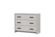 Комод 3 ящика: Глубина, мм  390; Высота, мм  724; Ширина, мм 900