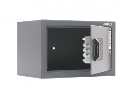 Мебельный СЕЙФ AIKO Т-200 EL с электронным кодовым замком, размеры офисного сейфа (ВхШхГ): 200x310x200 мм