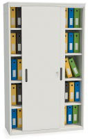 Шкаф-купе архивный AL-2012, размеры (ВхШхГ): 2000x1200x450 мм, служит для хранения документации и технической информации и