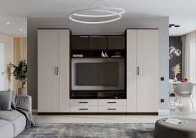 Гостиная ПАЛЕРМО-9  (Ш×В×Г) 3042×2200×500 