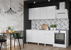 Кухня "POINT" 2,0м Белый