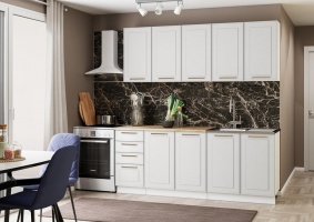 Кухня "Милена" 2,0м (макиато) 2000×2100×600