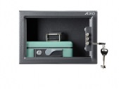 Мебельный СЕЙФ AIKO Т-200 KL, размеры офисного сейфа (ВхШхГ): 200x310x200 мм